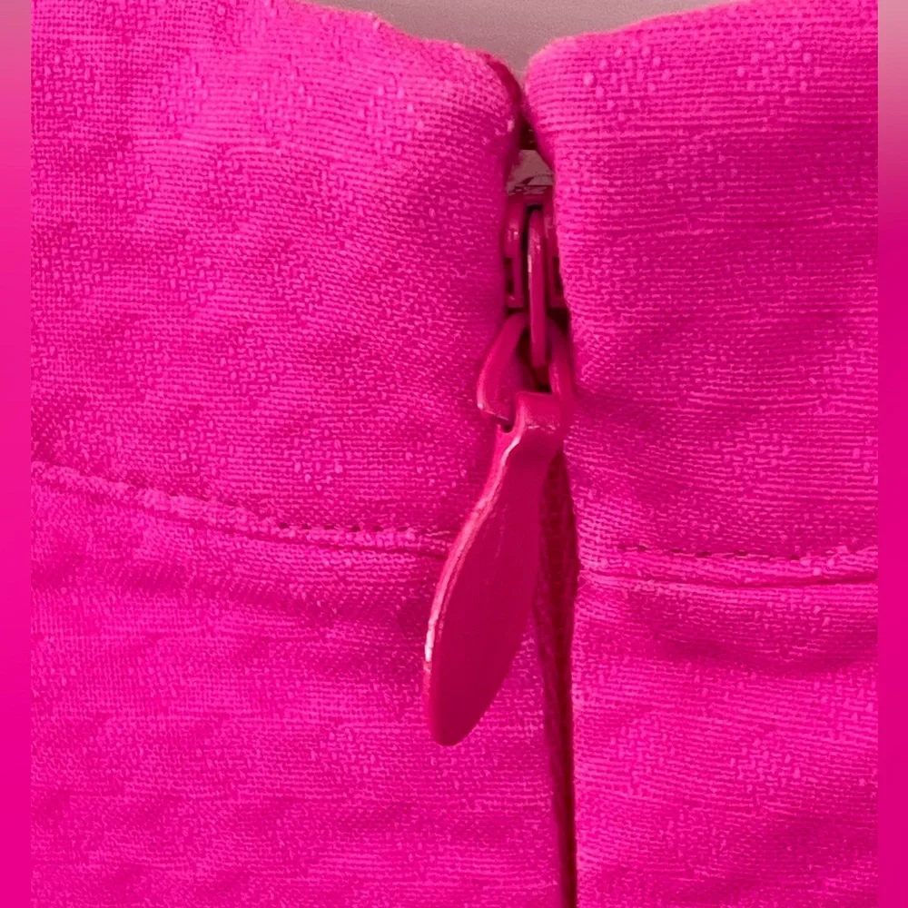 VGC Lilly Ashlyn Shift Dress. Size 2 Magenta Gold.ππ - Picture 10 of 17